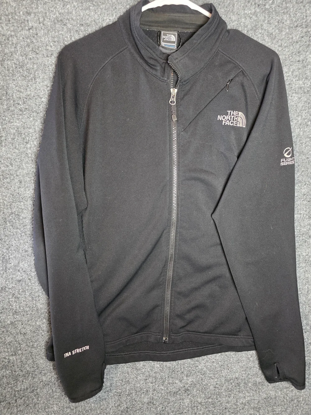 The North Face Flight Series TKA Stretch Jacket Men’s XL Black Full Zip Fleece